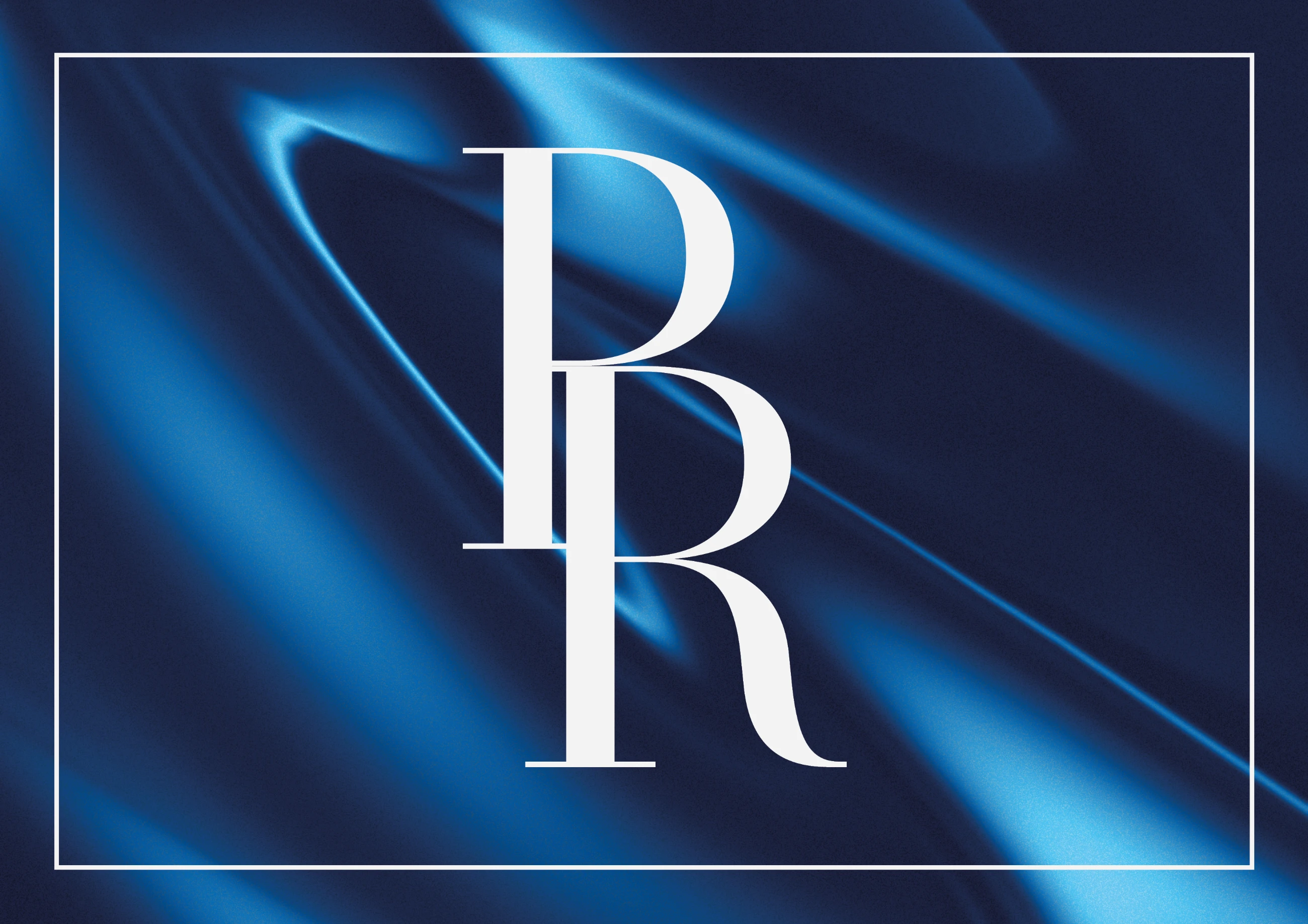 PARAMOR interlocked monogram on liquid chrome